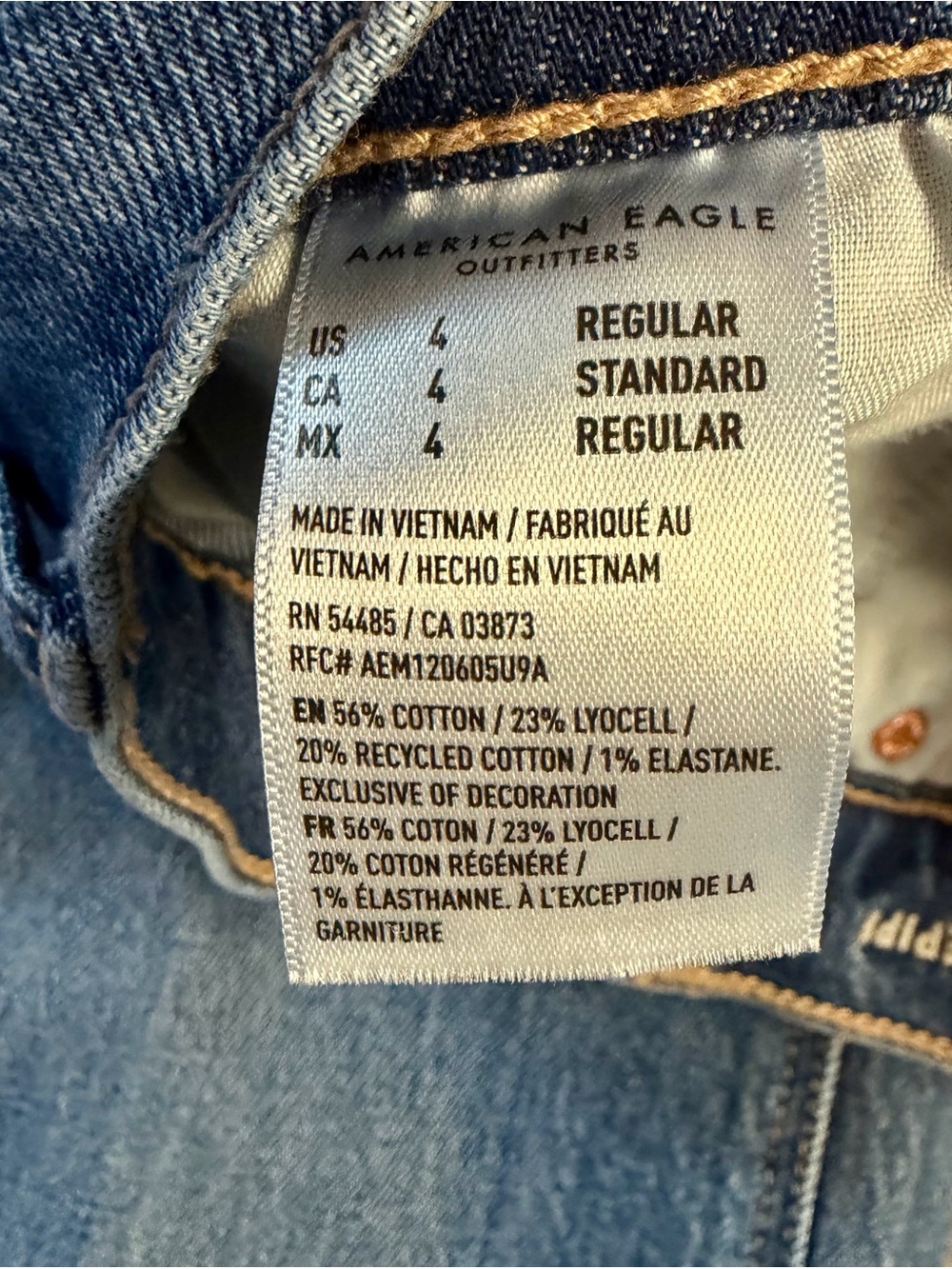 American Eagle Jeans — High-Waisted Stovepipe - Picture 10 of 11
